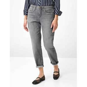 Brax Dames  Style MILEY S USED LIGHT GREY, denim lichtgrijs, maat 34