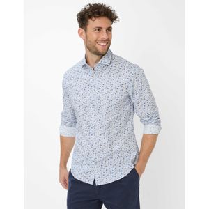 Brax Heren  Style HAROLD baltic, blauw, maat S