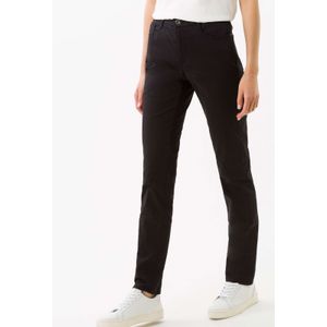 Brax Dames Broek  Style CAROLA, perma zwart, maat 48K