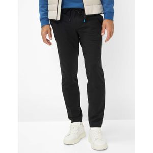 Brax Heren  Style SILVIO BLACK, zwart, maat 31/30