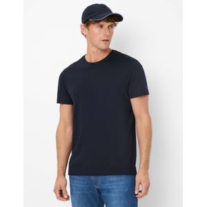 BRAX Heren Style Ted Hi-Flex Jersey Basic T-shirt, Donkerblauw, M