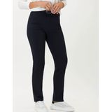 Raphaela by Brax - Pauline - Damesbroek - Navy - Hoogwaardige Scheerwolmix