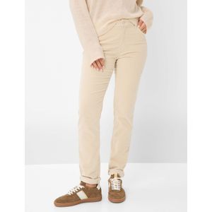 Brax Dames  Style MARY CANVAS, crème wit, maat 34