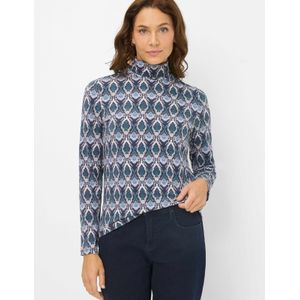 Brax Dames  Style CARINA L midnight blue, donkerblauw, maat 38