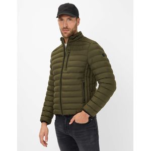 Brax Heren Jack  Style CRAIG dark olive Groen Olijf, groen - olijf, maat S