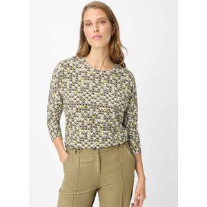 Brax Dames  Style CHARLENE faded khaki Groen Khaki, groen - khaki, maat 38