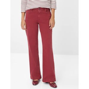 Brax Dames  Style MAINE MULBERRY, denim donkerrood, maat 34