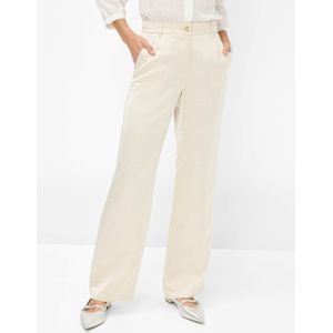 Brax Dames Broek  Style MAINE EGGSHELL, lichtbeige, maat 36K