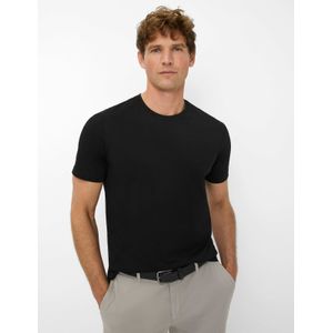 BRAX - Style Ted - T-shirt - Zwart