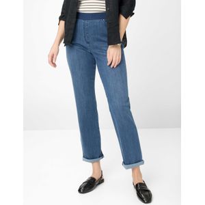 Raphaela by Brax Dames Broek  Style CARINA STONED SLIGHTLY USED, denim blauw, maat 42K