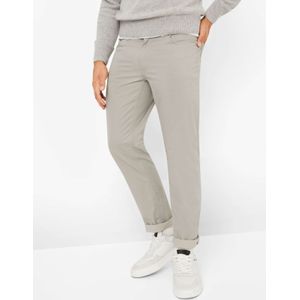 BRAX Heren Broek Style COOPER, beige, maat 42/34