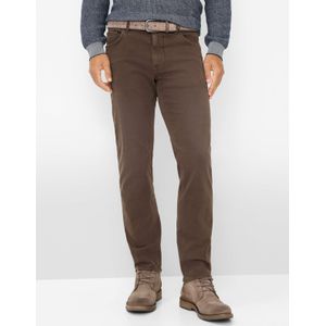 Brax Heren  Style COOPER NOUGAT, donkerbruin, maat 31/30