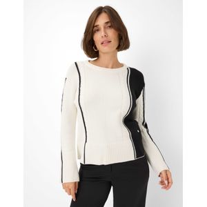 Brax Dames  Style LIZ offwhite, crème wit, maat 38
