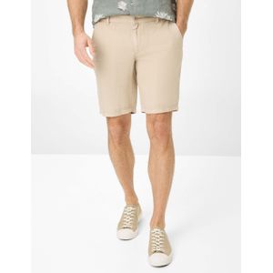 Brax Heren Bermuda  Style BALU BAILEYS, beige, maat 31