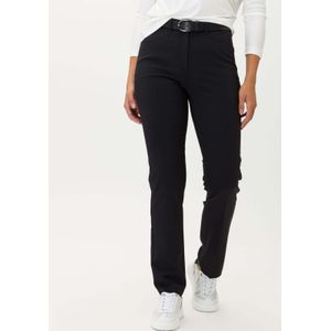 Raphaela by Brax Dames Broek  Style PAULINE BLACK, perma zwart, maat 40K