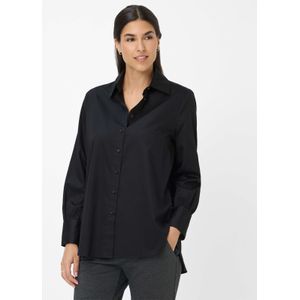 Brax - Style VIKI - Hemdblouse - Zwart - Puur Katoen