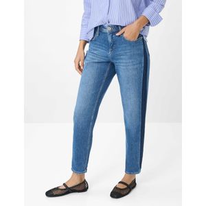 Brax Dames  Style MILEY S USED STONE BLUE, denim blauw, maat 36