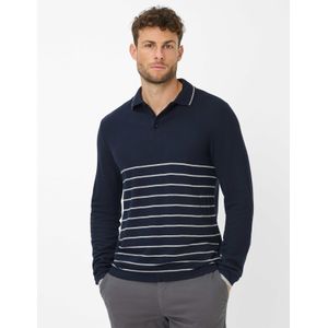 Brax Heren  Style PAROS navy, donkerblauw, maat M