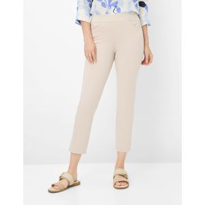 Raphaela by Brax Dames Broek  Style PAMINA 6/8 BEACH, beige, maat 52K