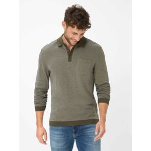 Brax Heren  Style PAROS olive Groen Olijf, groen - olijf, maat M