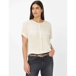 Brax Dames  Style CLAIRE S canvas, lichtbeige, maat 38