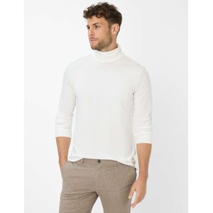 Brax Heren  Style BENNO offwhite, crème wit, maat M