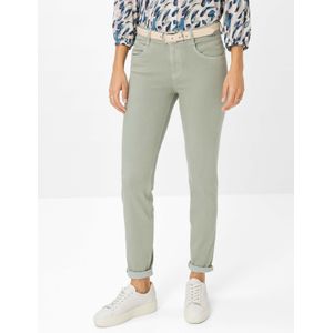 Brax Dames  Style SHAKIRA LIGHT FOREST, denim lichtgroen, maat 34