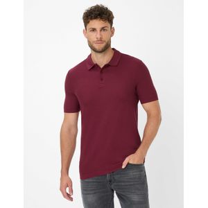 Brax Heren  Style PARVIS velvet, donkerrood, maat M