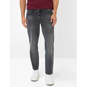 Brax Heren  Style CURTIS GREY USED, denim mediumgrijs, maat 33/32