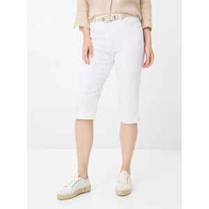 Raphaela by Brax Dames Capri  Style CAREN CAPRI, denim wit, maat 46
