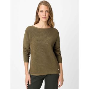 Brax Dames  Style LESLEY faded khaki Groen Khaki, groen - khaki, maat 38