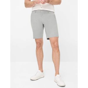 Brax Heren Bermuda  Style SILVIO PLATIN, lichtgrijs, maat 32