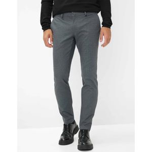 Brax Heren  Style SILVIO ELEFANT, mediumgrijs, maat 33/32