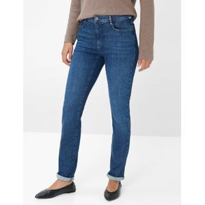Brax Dames  Style MARY USED REGULAR BLUE, denim blauw, maat 36