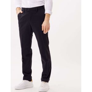 Eurex Jan - Pantalon - Donkerblauw - Wolmix - Normale Fit