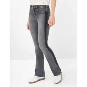 Brax Dames Jeans  Style ANA USED GREY, denim lichtgrijs, maat 36