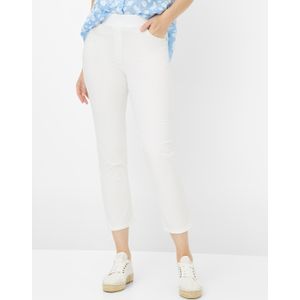 Raphaela by Brax Dames Broek  Style PAMINA 6/8 WHITE, wit, maat 52K
