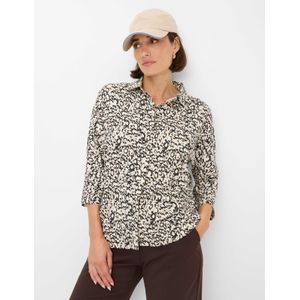 Brax - Style CELIA M - Overhemdblouse - Crème Wit - Katoenmix