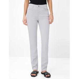 Brax Dames Broek  Style MARY LIGHT GREY, lichtgrijs, maat 44L