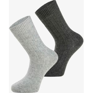 Brax Heren  Style SOKKEN VOOR HEREN hellgrau/anthra, lichtgrijs, maat M/L