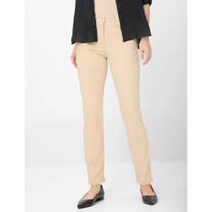 Raphaela by Brax Dames Broek  Style LAURA NEW BAILEYS, beige, maat 48K