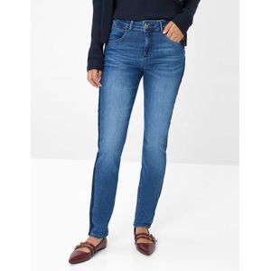 Brax Dames  Style SHAKIRA USED REGULAR BLUE, denim blauw, maat 36