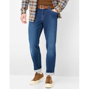 Eurex by Brax Heren  Style LASSE BLUE, denim donkerblauw, maat 31/30