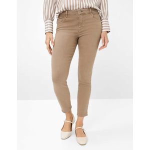 Brax Dames Jeans  Style SHAKIRA S TAUPE, denim lichtbruin, maat 36