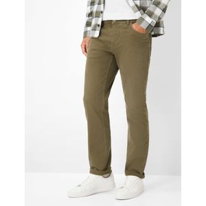 Brax Heren  Style COOPER OLIVE Denim Groen Olijf, denim groen - olijf, maat 31/30