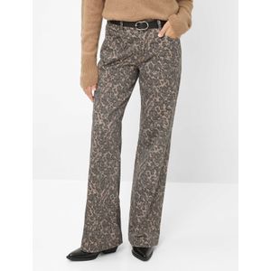 Brax Dames  Style MAINE CLEAN DARK CHOCOLATE, denim donkerbruin, maat 36