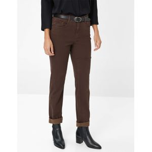 Brax Dames  Style MARY DARK CHOCOLATE, perma bruin, maat 44