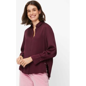 BRAX Dames Hemdblouse Style VIC, berry, maat 38