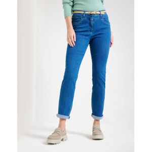 Raphaela by Brax Dames Jeans  Style LAURA NEW STONED BLUE, denim blauw, maat 48
