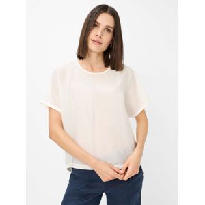 Brax Dames Shirt  Style CARA offwhite, crème wit, maat 34